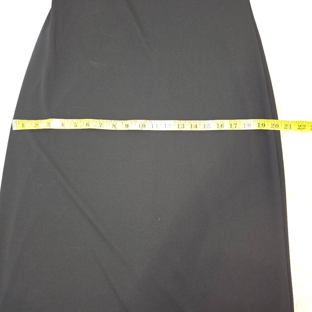 BYER TOO! sz M Vintage Y2K 90s Maxi Formal Dress Gown Gothic Romantic Velvet Top - Picture 11 of 11